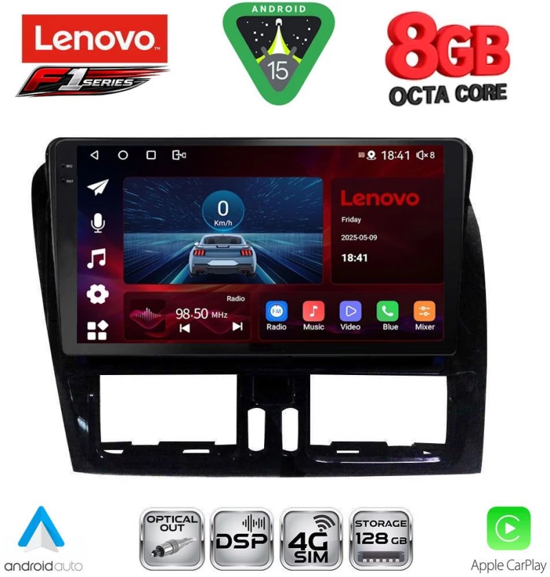 LENOVO SSR 10787_CPA (9inc) MULTIMEDIA TABLET for VOLVO XC60 mod. 2009-2017