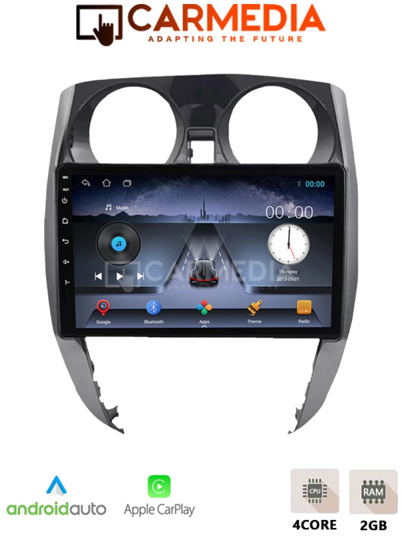 CARMEDIA CM210C-13 PERFORMANCE TABLET 10'' OEM NISSAN NOTE 2012+