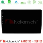 Nakamichi NAM5710 Series 8Core Android13 4+64GB  Ford Fiesta 2018-2024 Navigation Multimedia Tablet 10"