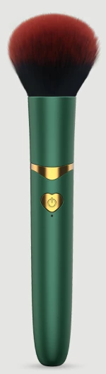 Δονητής Πινέλο Μακιγιάζ Make Up Brush Classic Vibrator - Πράσινος