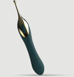 Κλειτοριδικός Δονητής Με Λεπτό Άκρο Clit Touch Pinpoint Silicone Clitoral Vibrator - Πράσινος