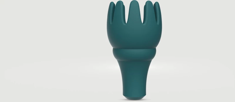 Κλειτοριδικός Δονητής Με Λεπτό Άκρο Clit Touch Pinpoint Silicone Clitoral Vibrator - Πράσινος