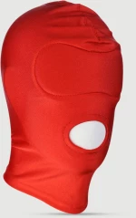 Κουκούλα Με Άνοιγμα Στόματος Full Head Hood With Mouth Opening – Κόκκινη