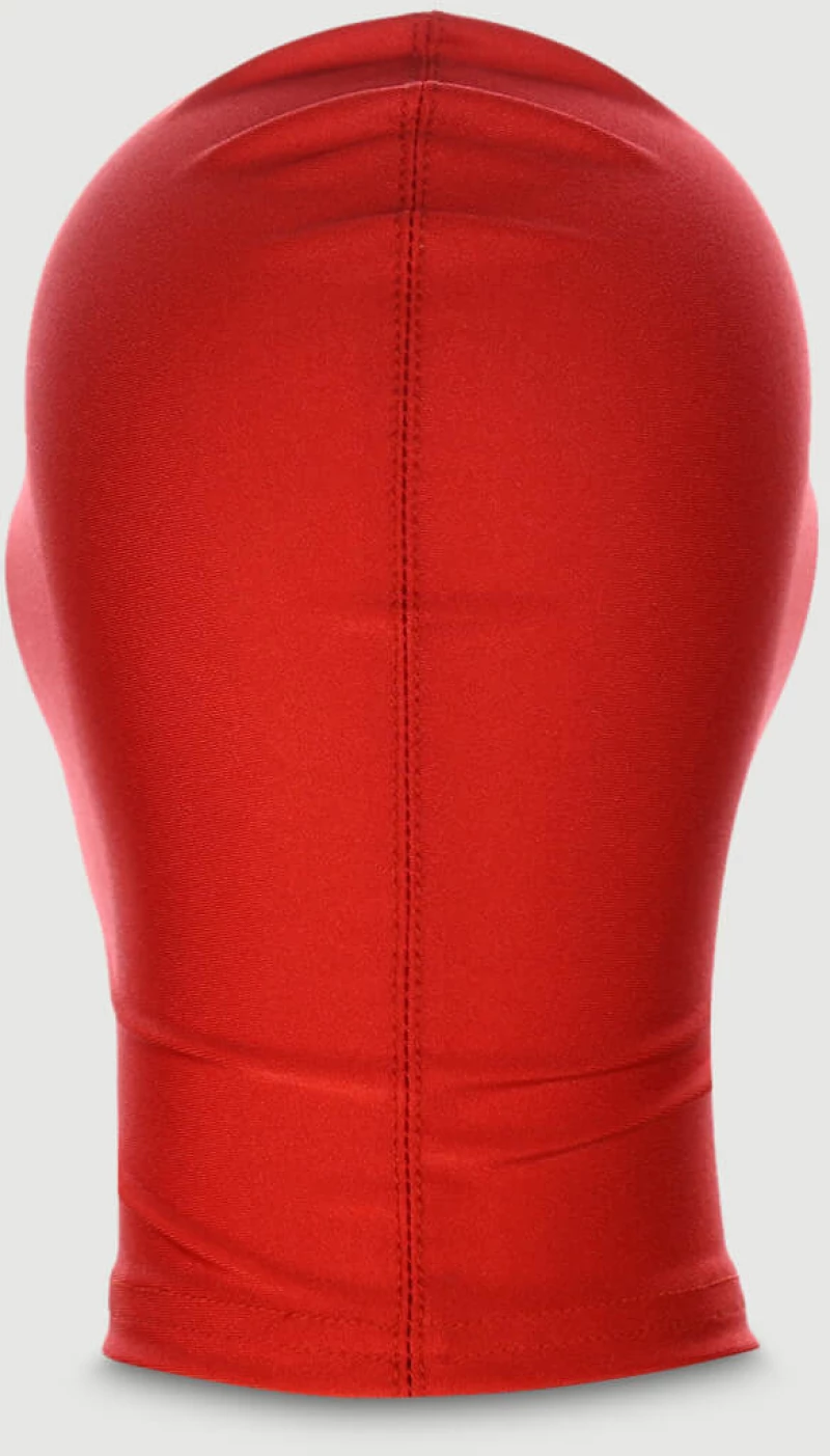 Κουκούλα Με Άνοιγμα Στόματος Full Head Hood With Mouth Opening – Κόκκινη