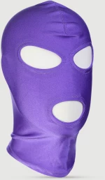Κουκούλα Με Άνοιγμα Ματιών & Στόματος Full Head Hood With Eyes & Mouth Opening – Μωβ
