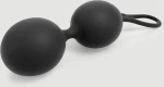Κολπικές Μπάλες Σιλικόνης Dual Silicone Kegel Balls - Μαύρες