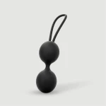 Κολπικές Μπάλες Σιλικόνης Dual Silicone Kegel Balls - Μαύρες