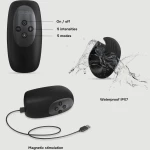 Δονούμενο Stroker Σιλικόνης ManWan Sub One Silicone Vibrating Stroker - Μαύρο