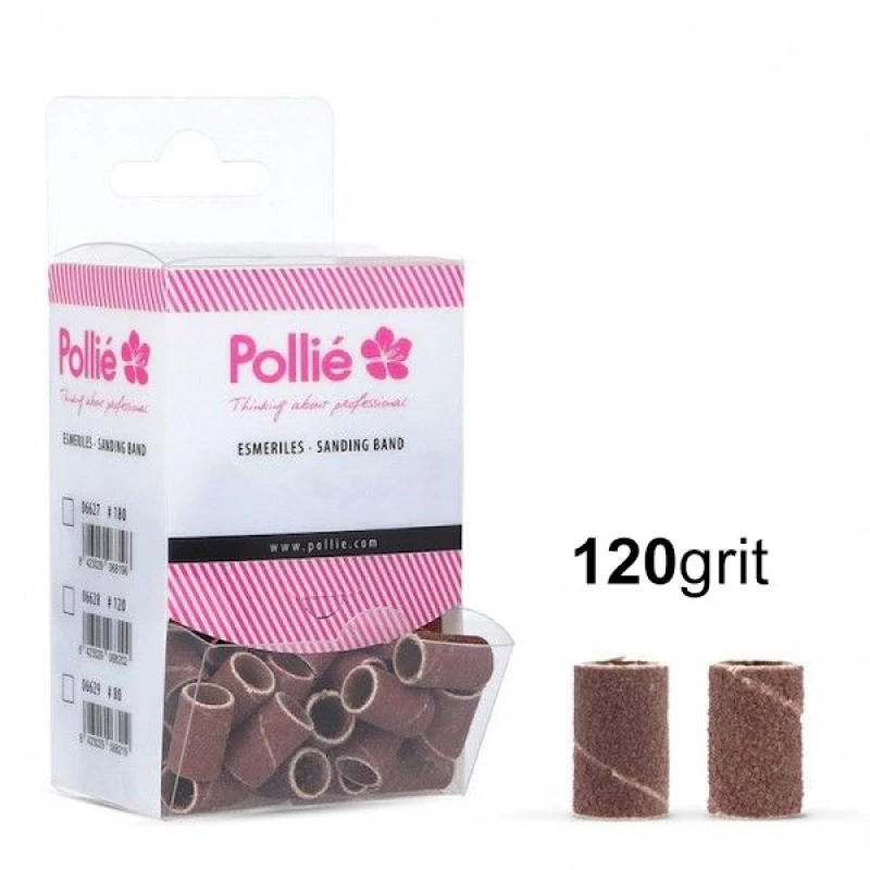 Pollie Ανταλλακτικά Mandrel Τροχού 120grit 100 τεμάχια (06628)