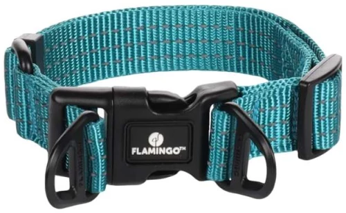 Flamingo Κολάρο Σκύλου Collar Zorba Turquoise L 45-65cm x 32mm