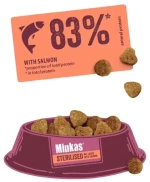 Happy Cat Ξηρά Τροφή Γάτας Minkas Sterilised Salmon 4kg