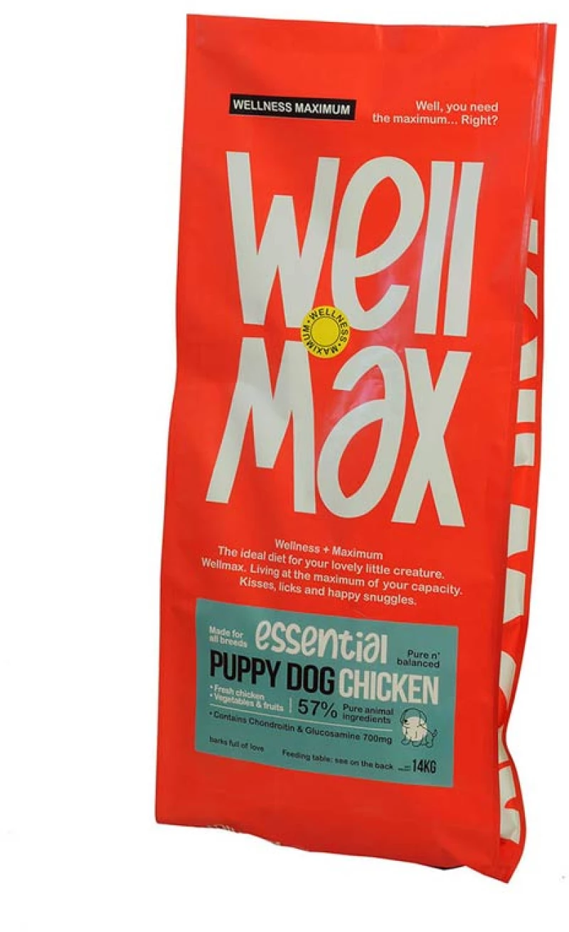 Wellmax Essential Ξηρά Τροφή Σκύλου Puppy Chicken 14kg