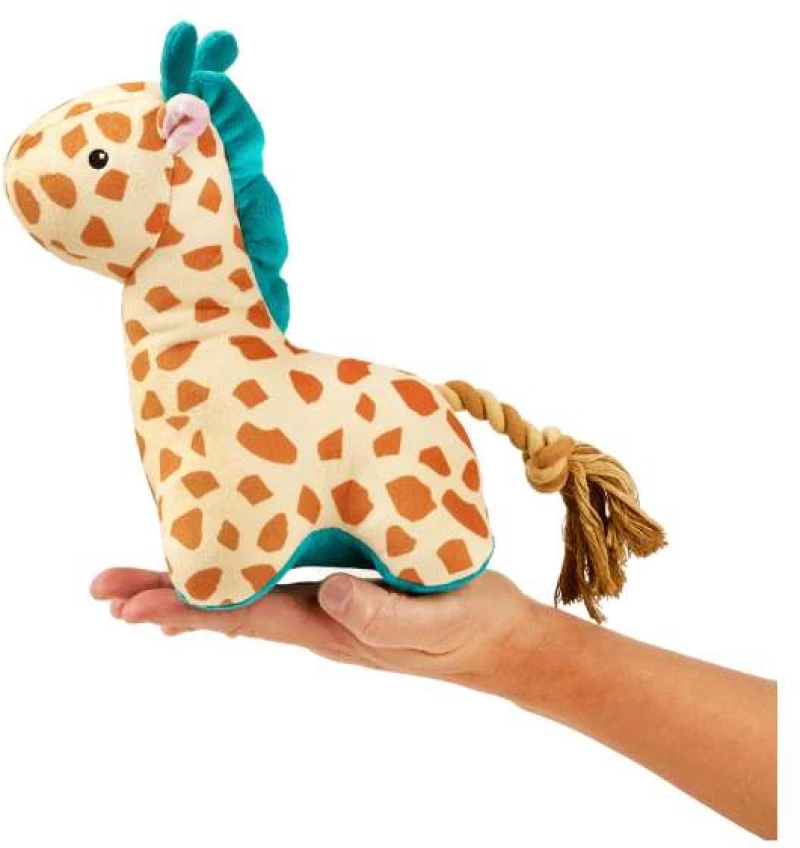 Max and Molly Παιχνίδι Σκύλου Λούτρινο Giraffe Jerry 26cm x 23cm