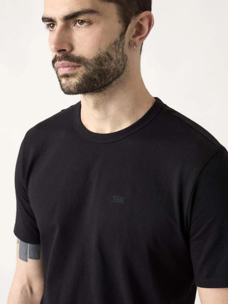 Levi’s Original Tee Standard Fit ανδρικό βαμβακερό t-shirt μαύρο 005GX0014