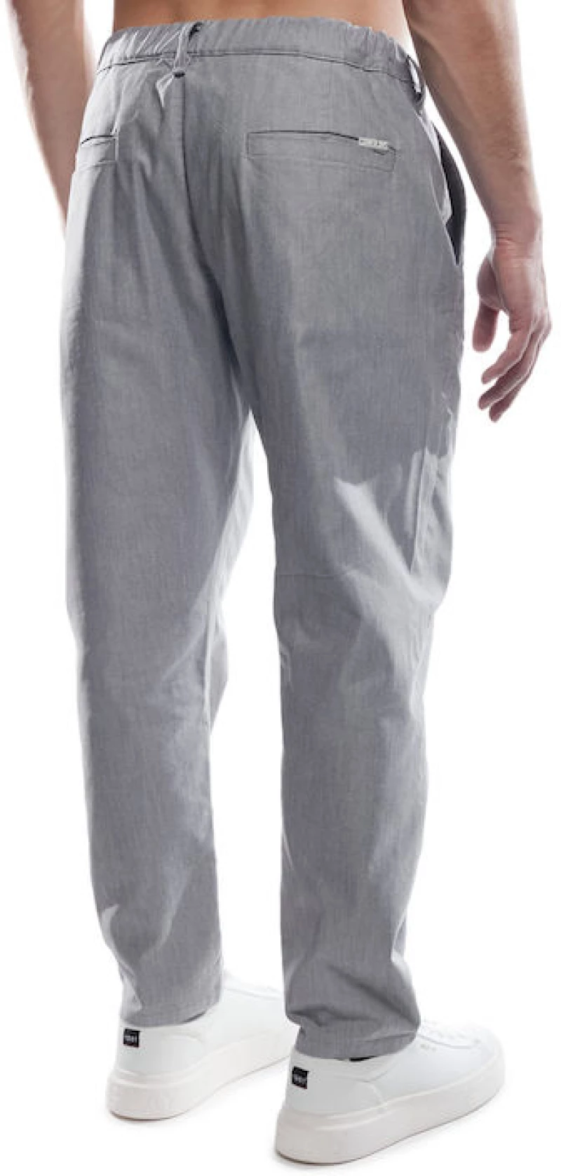 Cover Jeans ανδρικό παντελόνι chinos regular γκρι Willy JG111-32 Grey