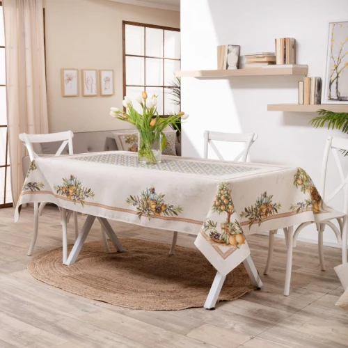 Τραπεζομάντηλο Mediterraneo Teoran 140x140cm
