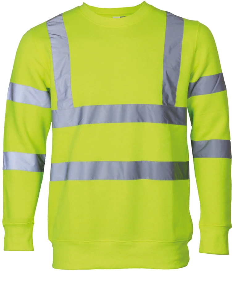 Μπλούζα φούτερ με ανακλαστικό ύφασμα ORANGE FLUO