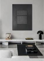 LIBERTA BLACKSTORM ΠΙΝΑΚΑΣ ΔΙΑΚΟΣΜΗΤΙΚΟΣ 75x100x3cm ΚΑΜΒΑΣ ΜΑΥΡΟ