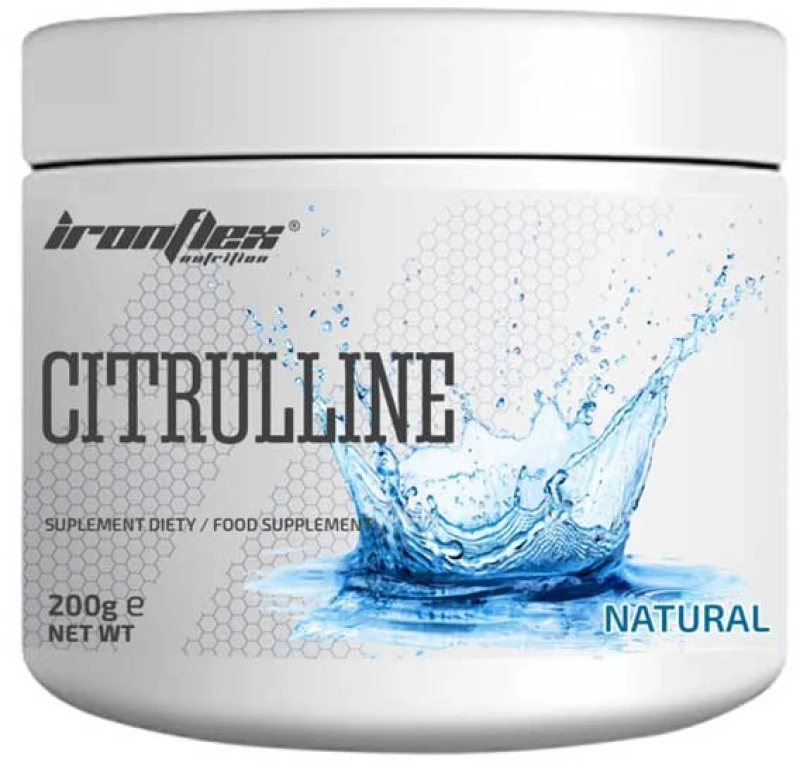 Citrulline 200g - IronFlex Nutrition - Pure Natural (Φυσική γεύση)