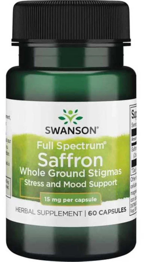 Saffron 15mg 60 caps - Swanson