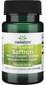 Saffron 15mg 60 caps - Swanson