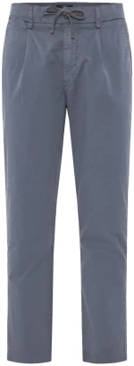 FUNKY BUDDHA Ανδρικό άνετο παντελόνι FBM013-014-02 DUSTY BLUE
