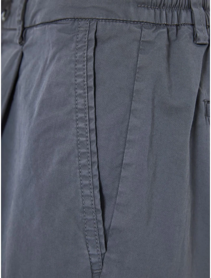 FUNKY BUDDHA Ανδρικό άνετο παντελόνι FBM013-014-02 DUSTY BLUE