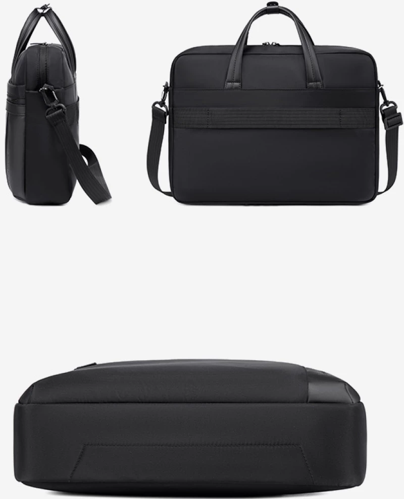 ARCTIC HUNTER τσάντα ώμου GWB00849 με θήκη laptop 15.6", 14L, μαύρη
