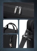 ARCTIC HUNTER τσάντα ώμου GWB00848 με θήκη laptop 15.6", 9L, χακί