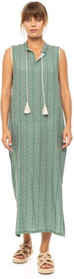 Γυναικείο Beachdress Pink Label -  JUGLE GREEN - Viscose - Maxi