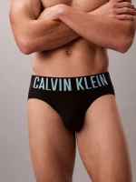 Ανδρικά SLIP Calvin Klein - Μαύρα - Fashion Λάστιχο - 3 pack