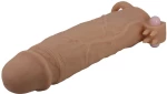 PRETTY LOVE - XERXES PENIS SLEEVE WITH CLITORAL STIMULATOR AND VIBRATION