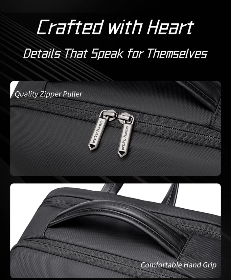 ARCTIC HUNTER τσάντα πλάτης B00872 με θήκη laptop 15.6", 14.5L, χακί