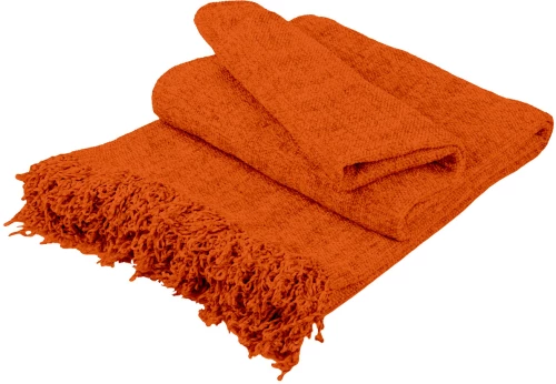 Ριχτάρι Σενίλ Light Orange Διθέσιο
