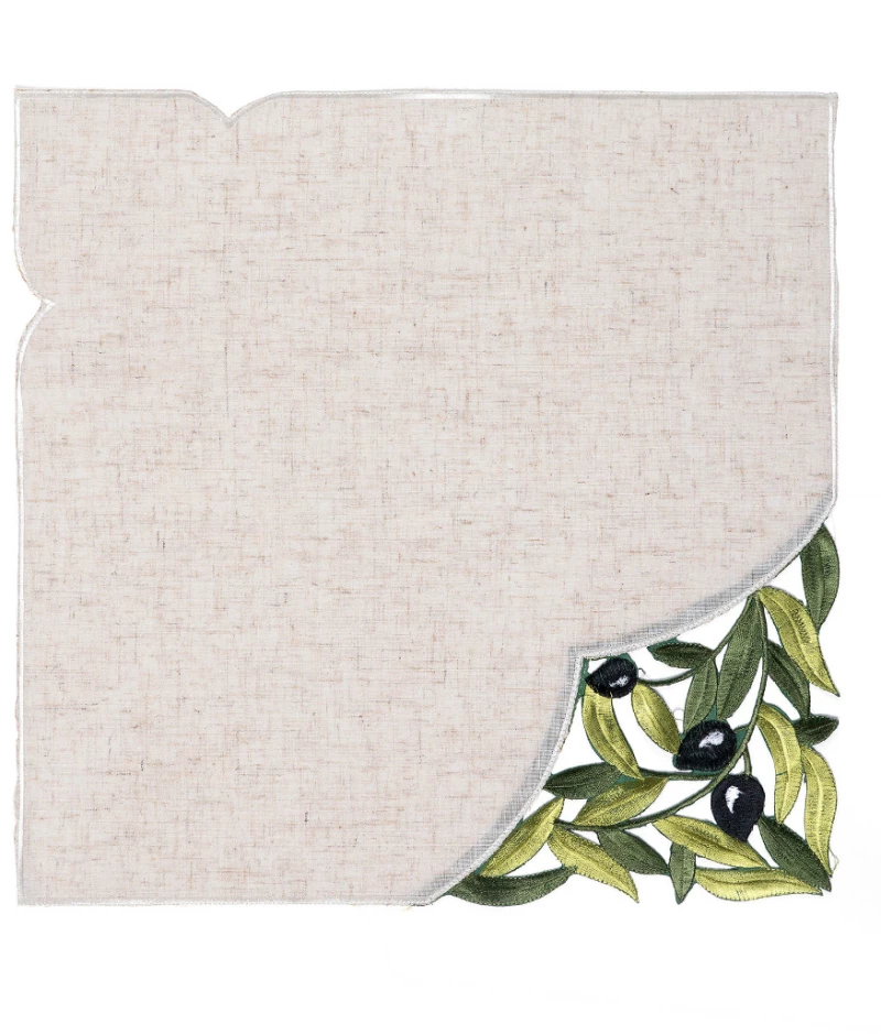 Πετσέτα φαγητού 2353 (45cm x 45cm) μαύρη ελιά