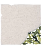 Πετσέτα φαγητού 2353 (45cm x 45cm) μαύρη ελιά