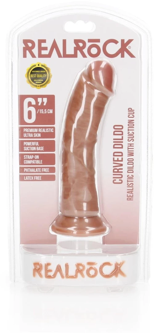 Curved tan 6"