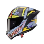 Caberg Roxter Hunter Black/Grey/Yellow Fluo