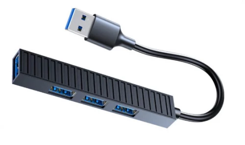 OTU ZO1-U 4-σε-1 USB 3.0 Hub με 4 Θύρες USB (Μαύρο)