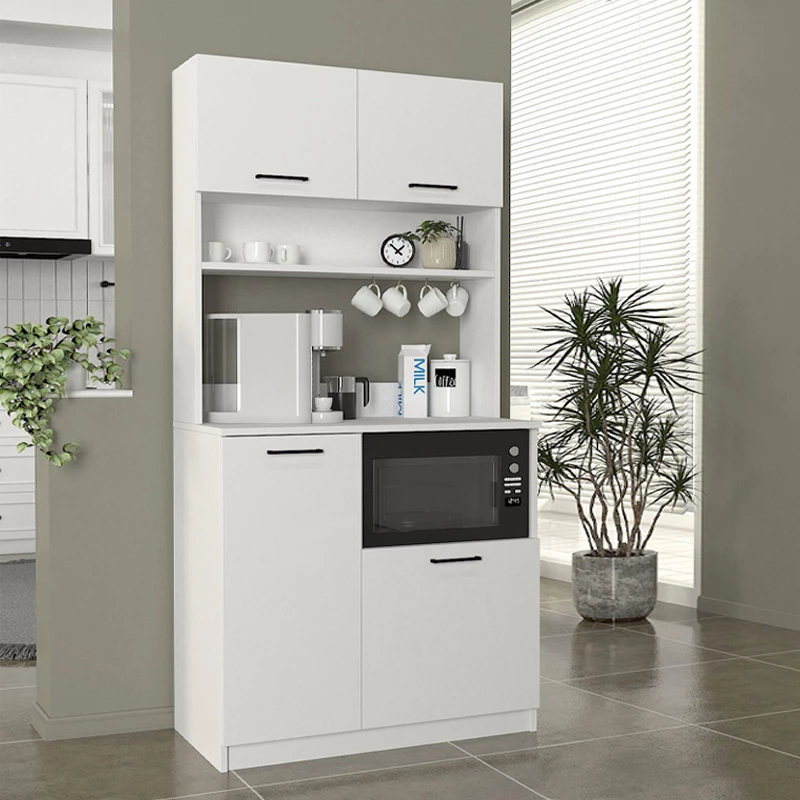 Έπιπλο κουζίνας Tuco 2  χρώμα λευκό 90x40x180εκ.