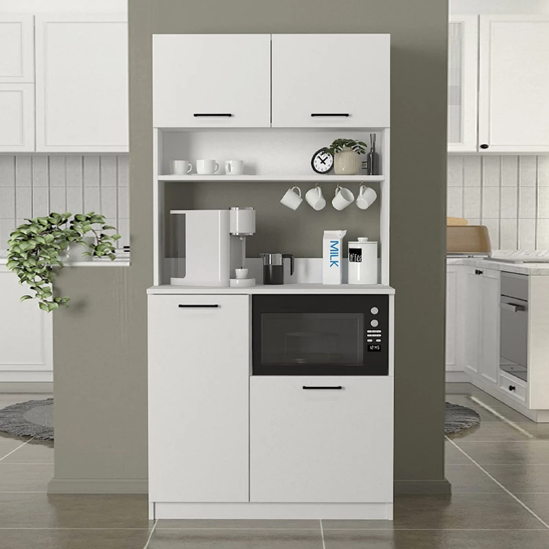 Έπιπλο κουζίνας Tuco 2  χρώμα λευκό 90x40x180εκ.