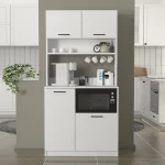 Έπιπλο κουζίνας Tuco 2  χρώμα λευκό 90x40x180εκ.