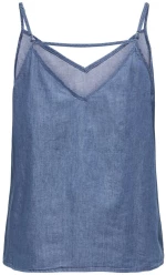 Μπλούζα denim γυναικεία "Azure" μπλε