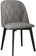 Καρέκλα Monti III Plus 162821629 62x55x83cm Grey-Black Ξύλο,Ύφασμα