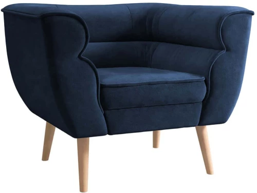 Πολυθρόνα Bal 162820589 82x74x75cm Dark Blue