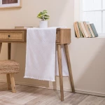 Τραβέρσα Napoli 00 White Teoran 45X180 Βαμβάκι-Πολυέστερ