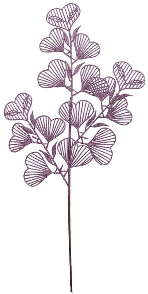 Χριστουγεννιάτικο Κλαδί 23561 69cm Purple