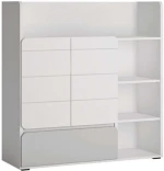 Βιβλιοθήκη Versatile 162310869 114x41,6x117cm White