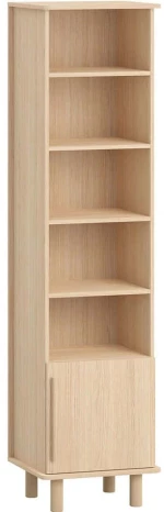 Βιβλιοθήκη Omm 162747789 50,6x42,3x185,5cm Natural