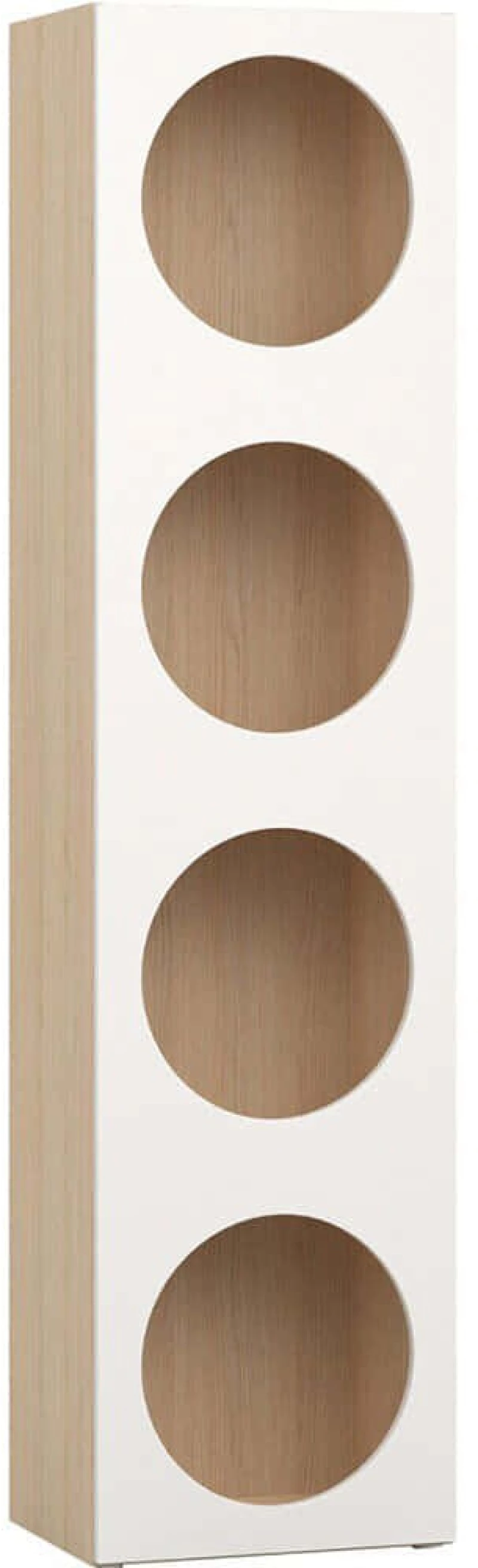 Βιβλιοθήκη Reli Mini HF 162794959 50,4x35,1x202,5cm White-Natural